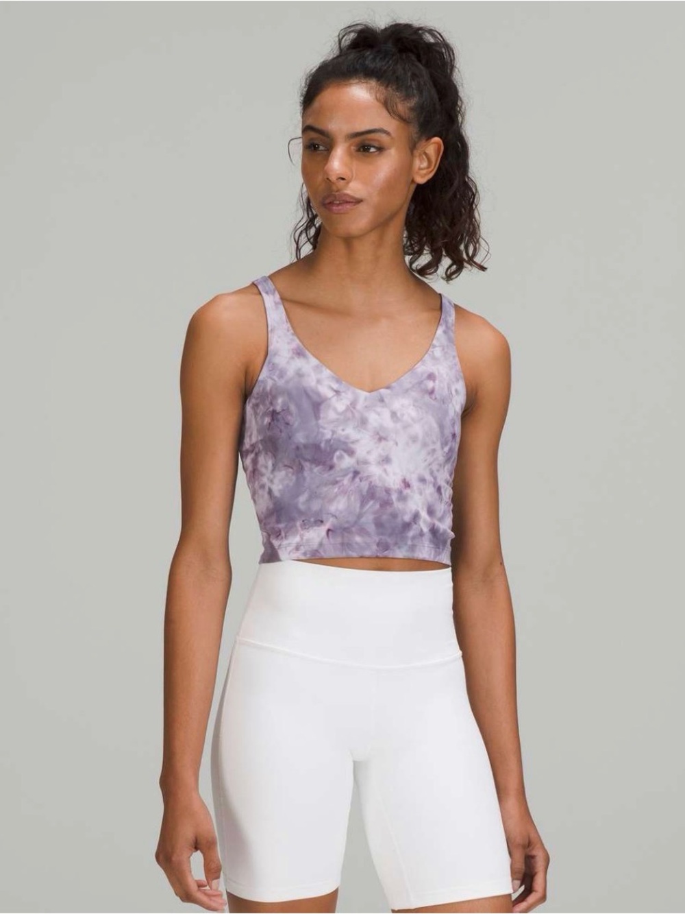 Lululemon Align Tank Top Dimond Dye Lavender Dew Dusky Lavender